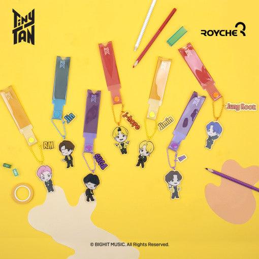 ★BT21 by BTS OFFICIAL★ BTS TinyTAN Cutter Acrylic Hand Strap Keyring - Shopping Around the World with Goodsnjoy