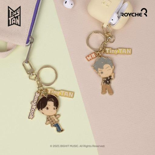 ★BT21 by BTS OFFICIAL★ BTS TinyTAN Dynamite Metal Keyring - Shopping Around the World with Goodsnjoy