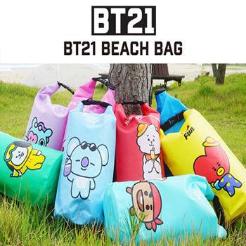 ★BT21 by BTS OFFICIAL★BT21 Beach Bag/ Travel Bag/ Swimming Bag/ Waterproof Bag/Outdoor - Shopping Around the World with Goodsnjoy
