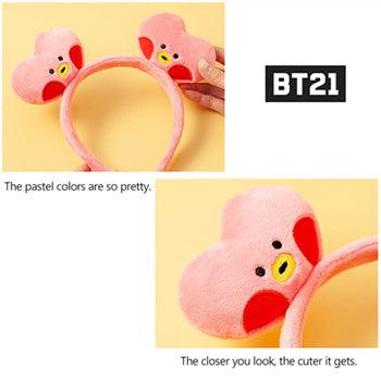 ★BT21 by BTS OFFICIAL★BT21 minini Face Doll Headband/ Hair bands/ Hoop Band/ Hair Accessories - Shopping Around the World with Goodsnjoy