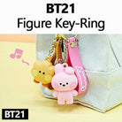 ★BT21 by BTS OFFICIAL★BT21 minini Figure Key Ring/ Key Chain/ Key Holder/ Point Accessories - Shopping Around the World with Goodsnjoy