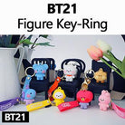 ★BT21 by BTS OFFICIAL★BT21 minini Figure Key Ring/ Key Chain/ Key Holder/ Point Accessories - Shopping Around the World with Goodsnjoy