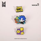 ★BT21 by BTS OFFICIAL★BTS TinyTAN Butter Rubber Pin Badge Broach - Shopping Around the World with Goodsnjoy