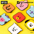 BT21 Cubis Grip Holder - Shopping Around the World with Goodsnjoy