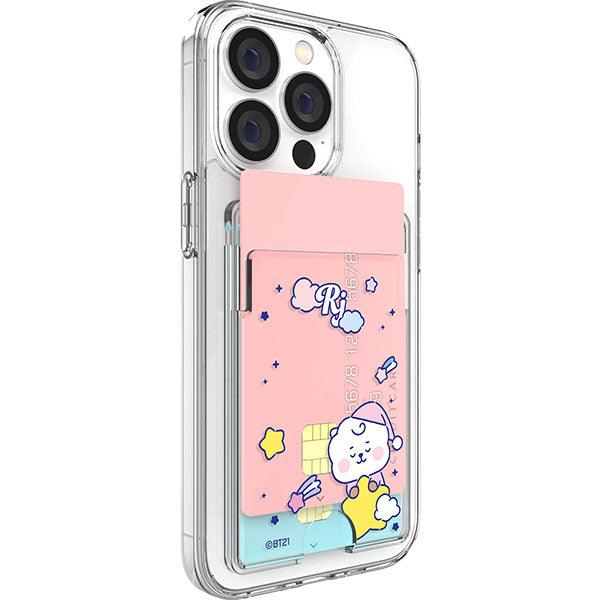 BT21 Dream Baby Transparent Reinforced Double Card Case (GALAXY) - Shopping Around the World with Goodsnjoy