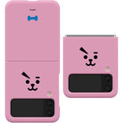 BT21 Face Galaxy Z Flip4 Slim Case - Shopping Around the World with Goodsnjoy