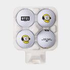 BT21 GOLF Baby Golf Balls 4 Balls + Ball Pouch - Shopping Around the World with Goodsnjoy