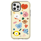 BT21 Green Planet Combo Case (IPHONE) - Shopping Around the World with Goodsnjoy