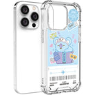 BT21 Have a Nice Ticket Transparent Air Cushion Reinforced Case (GALAXY) - Shopping Around the World with Goodsnjoy