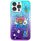 BT21 Let's Splash Bling Aqua Case (GALAXY) - Shopping Around the World with Goodsnjoy