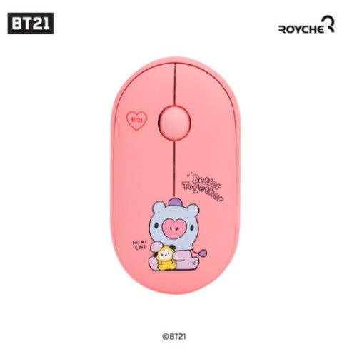 BT21 Little Buddy Baby Multi Pairing Wireless Silent Mouse★Noiseless Button - Shopping Around the World with Goodsnjoy