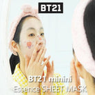 BT21 Minini Essence Sheet Mask 7 sheets - Shopping Around the World with Goodsnjoy