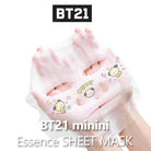 BT21 Minini Essence Sheet Mask 7 sheets - Shopping Around the World with Goodsnjoy