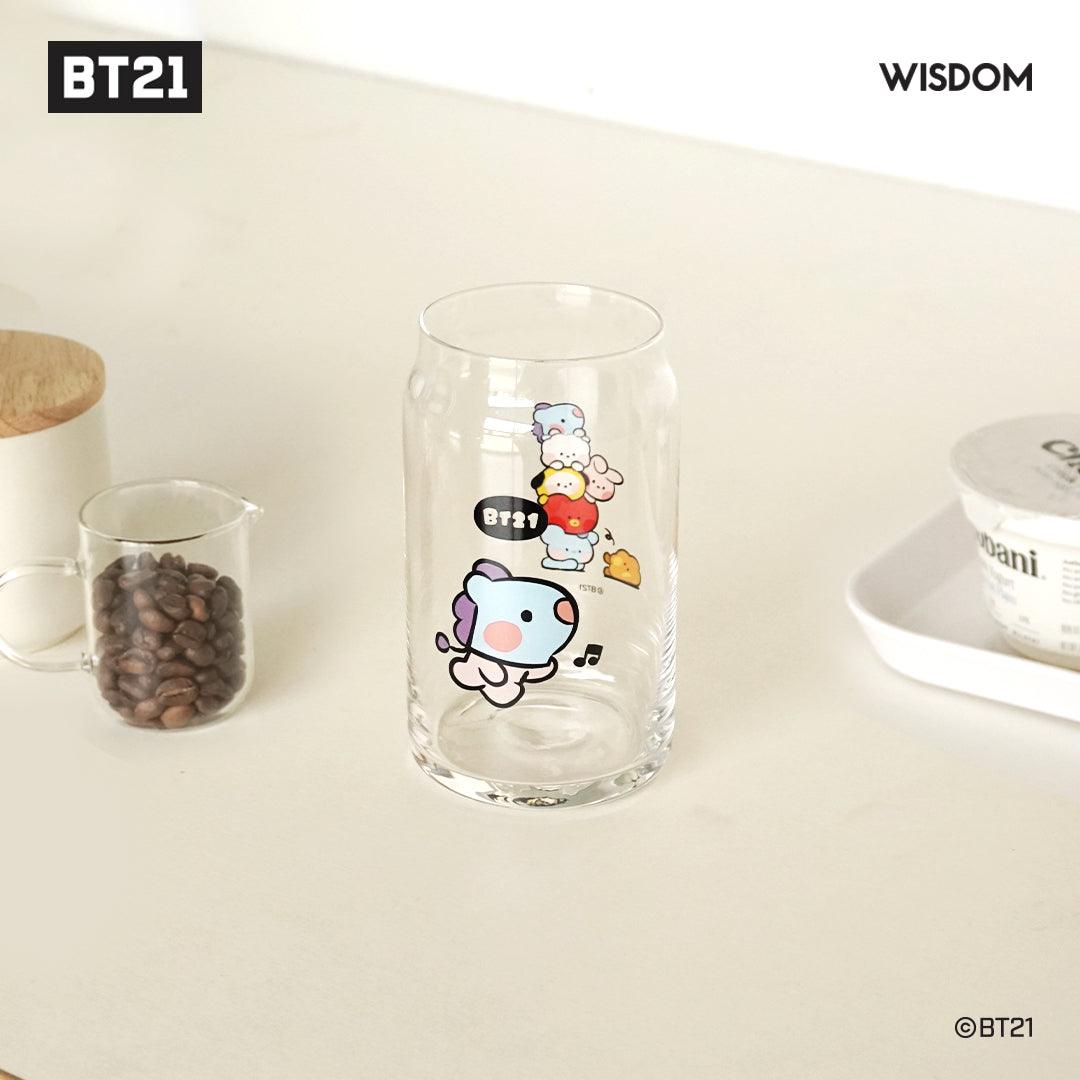 BT21 Minini Glass Cup - Shopping Around the World with Goodsnjoy