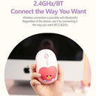 BT21 minini Multi Pairing Wireless Silent Mouse★ Noiseless Button/ Auto Power Saving Mode - Shopping Around the World with Goodsnjoy