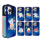 BT21 Minini Space Magnetic Card Storage Bumper Case (IPHONE) - Shopping Around the World with Goodsnjoy