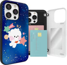 BT21 Minini Space Magnetic Card Storage Bumper Case (IPHONE) - Shopping Around the World with Goodsnjoy