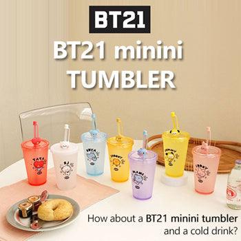 BT21 Minini Tumbler /Water Bottle - Shopping Around the World with Goodsnjoy