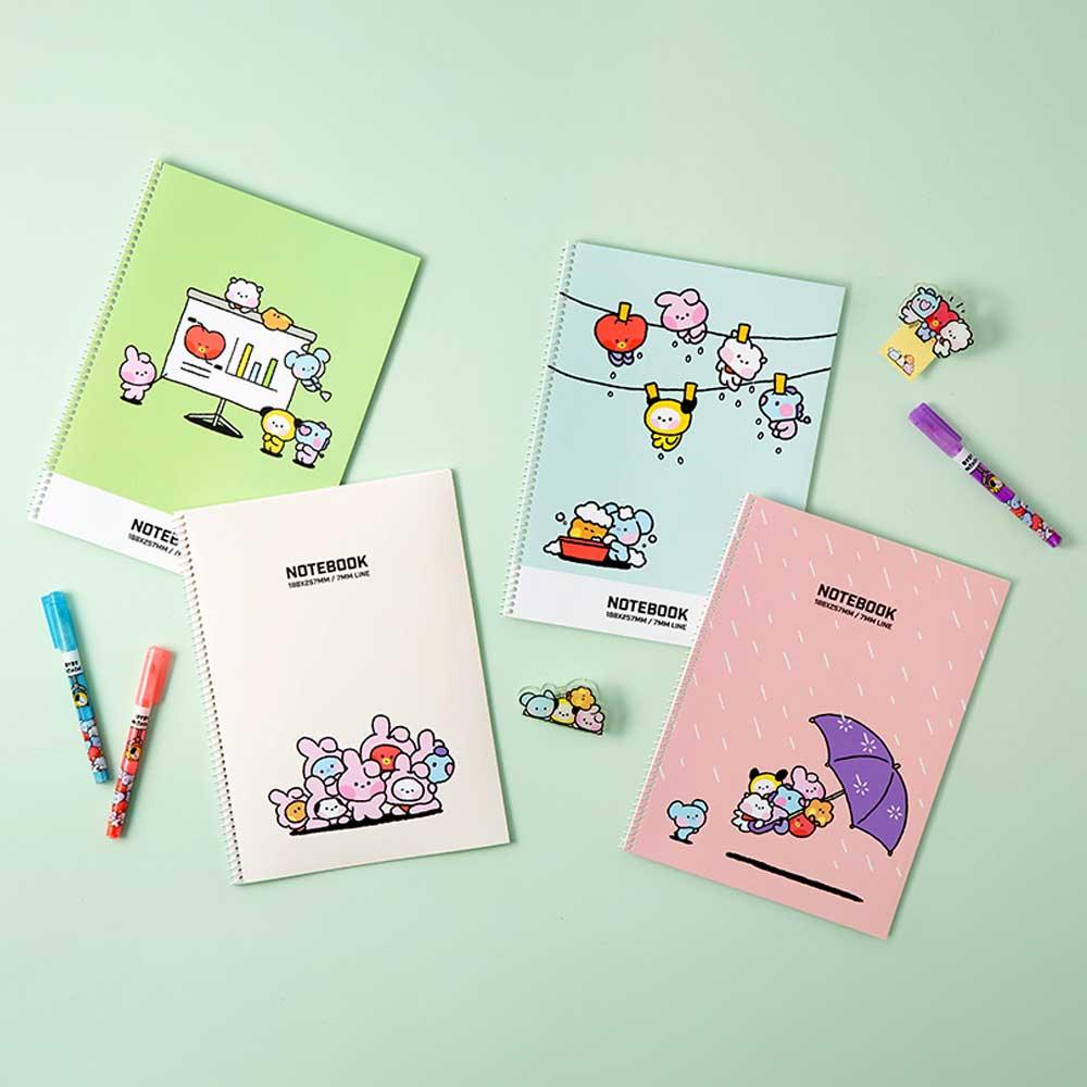 BT21 Minini Used Spring Note - Shopping Around the World with Goodsnjoy