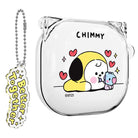 BT21 My Little Buddy Galaxy Buds 2 Pro / Buds Live Compatible Keyring Set Transparent Slim Case - Shopping Around the World with Goodsnjoy