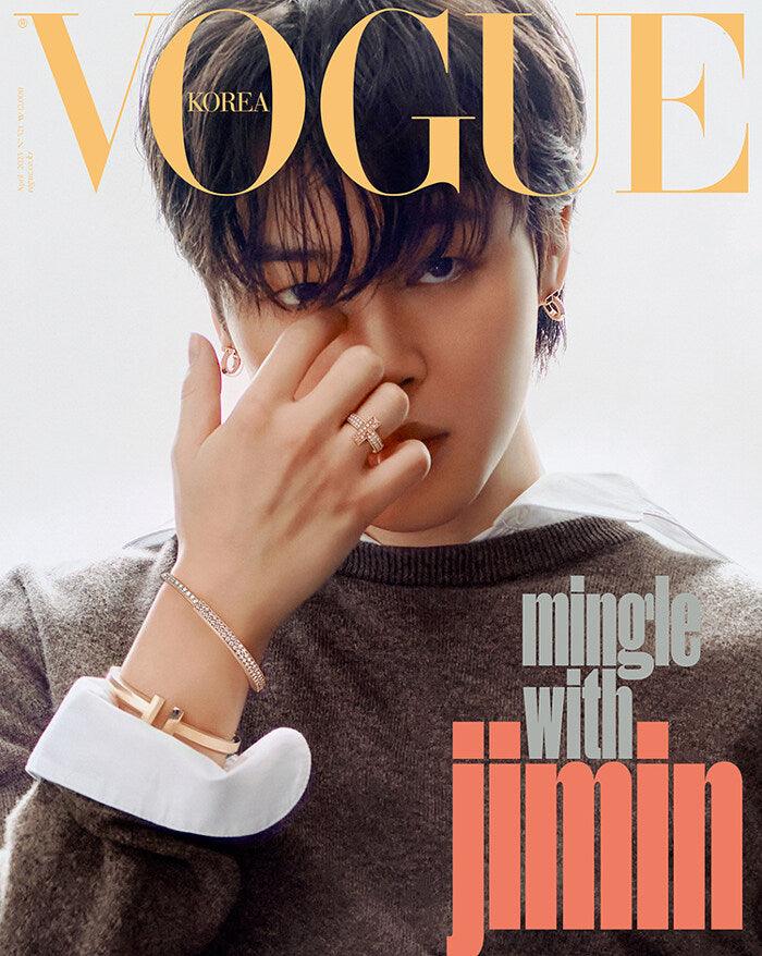 [Pre-order] BTS JIMIN COVER VOGUE MAGAZINE 2023 APRIL - Shopping Around the World with Goodsnjoy