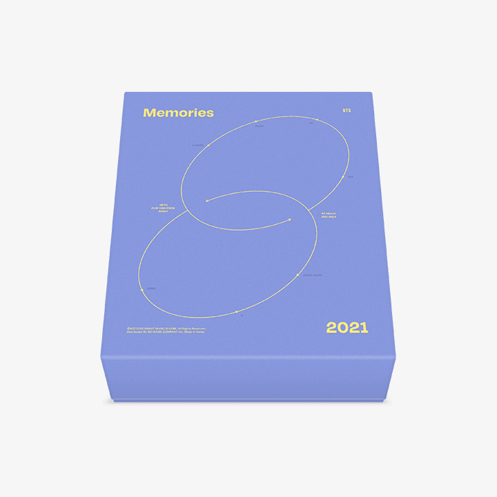 BTS Memories of 2021 Blu-ray - Shopping Around the World with Goodsnjoy