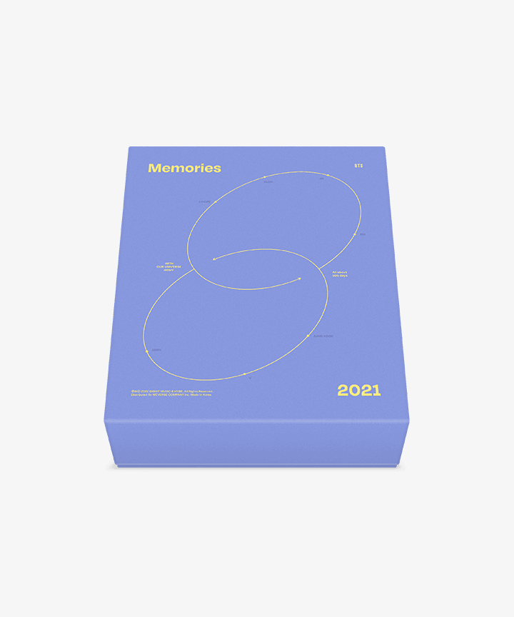 BTS Memories of 2021 Blu-ray - Shopping Around the World with Goodsnjoy