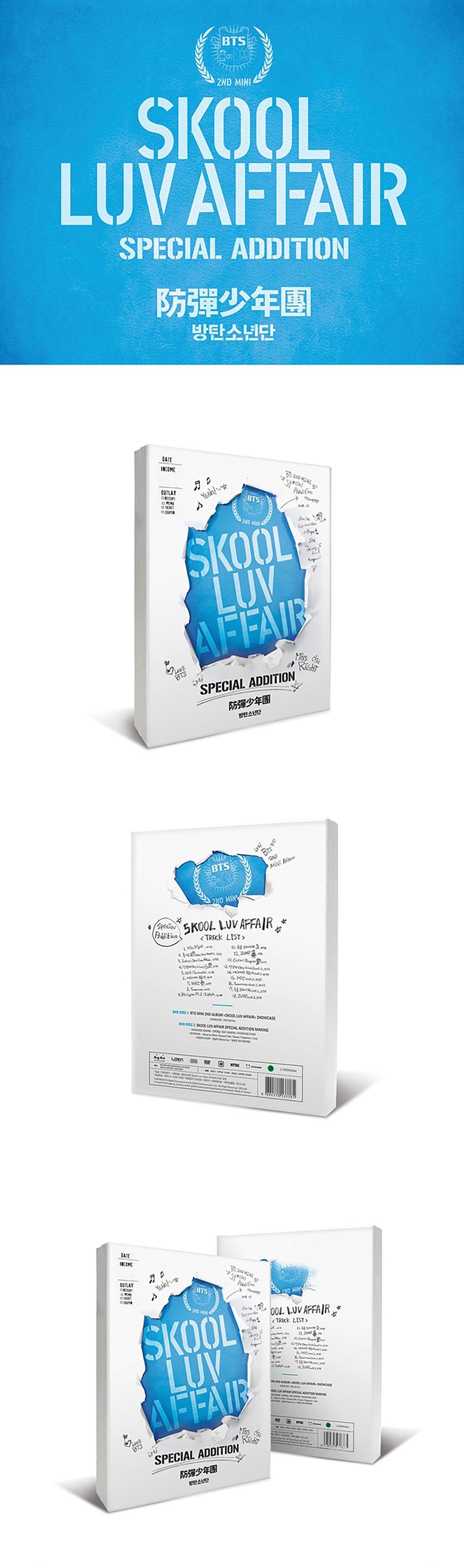 BTS - SKOOL LUV AFFAIR SPECIAL ADDITION 2020 / 2rd Album Re-release