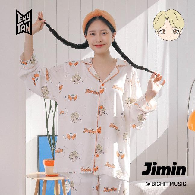 BTS TinyTAN BIG FACE PAJAMA JIMIN - Shopping Around the World with Goodsnjoy