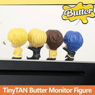 BTS TinyTAN Butter Monitor Figure/ RM/JIN/SUGA/J-HOPE/JIMIN/V - Shopping Around the World with Goodsnjoy