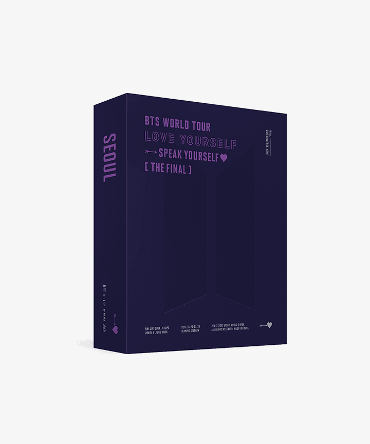 BTS WORLD TOUR ‘LOVE YOURSELF : SPEAK YOURSELF’ [THE FINAL] Blu-ray - Shopping Around the World with Goodsnjoy