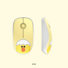 LINEFRIENDS Multi Pairing Wireless Silent Mouse★Noiseless Button/ Slim Design - Shopping Around the World with Goodsnjoy