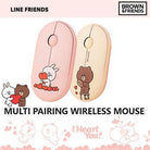 LINEFRIENDS Pairing Wireless Silent Mouse★Noiseless Button/ Slim Design - Shopping Around the World with Goodsnjoy