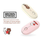 LINEFRIENDS Pairing Wireless Silent Mouse★Noiseless Button/ Slim Design - Shopping Around the World with Goodsnjoy