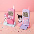 Sanrio Kuromi My Melody Retro Tabletop Clock Figure Alarm Clock - Shopping Around the World with Goodsnjoy