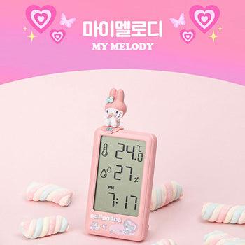 Sanrio My Melody and Kuromi Thermo Humidity Clock - Shopping Around the World with Goodsnjoy