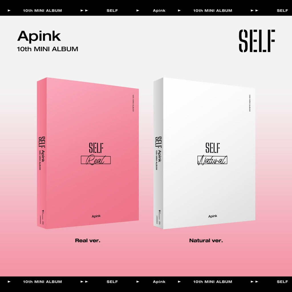 [PRE-ORDER] APINK - SELF / 10th Mini Album (Real ver. / Natural ver.) - Shopping Around the World with Goodsnjoy
