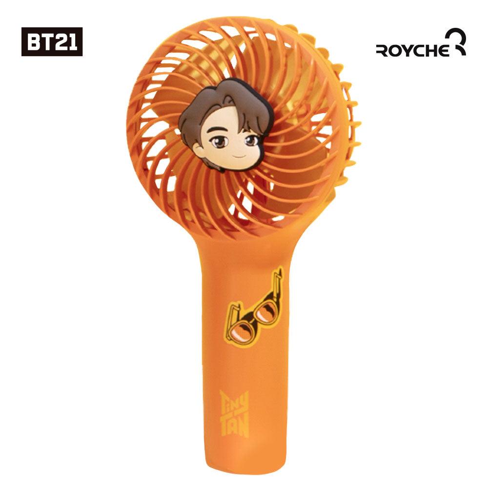 BTS TinyTAN Butter Mini Handy Fan - Shopping Around the World with Goodsnjoy