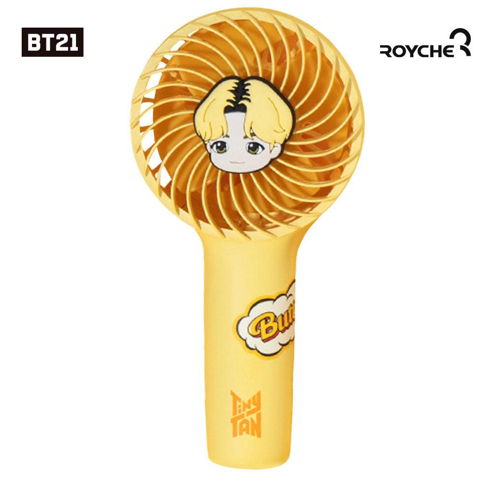 BTS TinyTAN Butter Mini Handy Fan - Shopping Around the World with Goodsnjoy