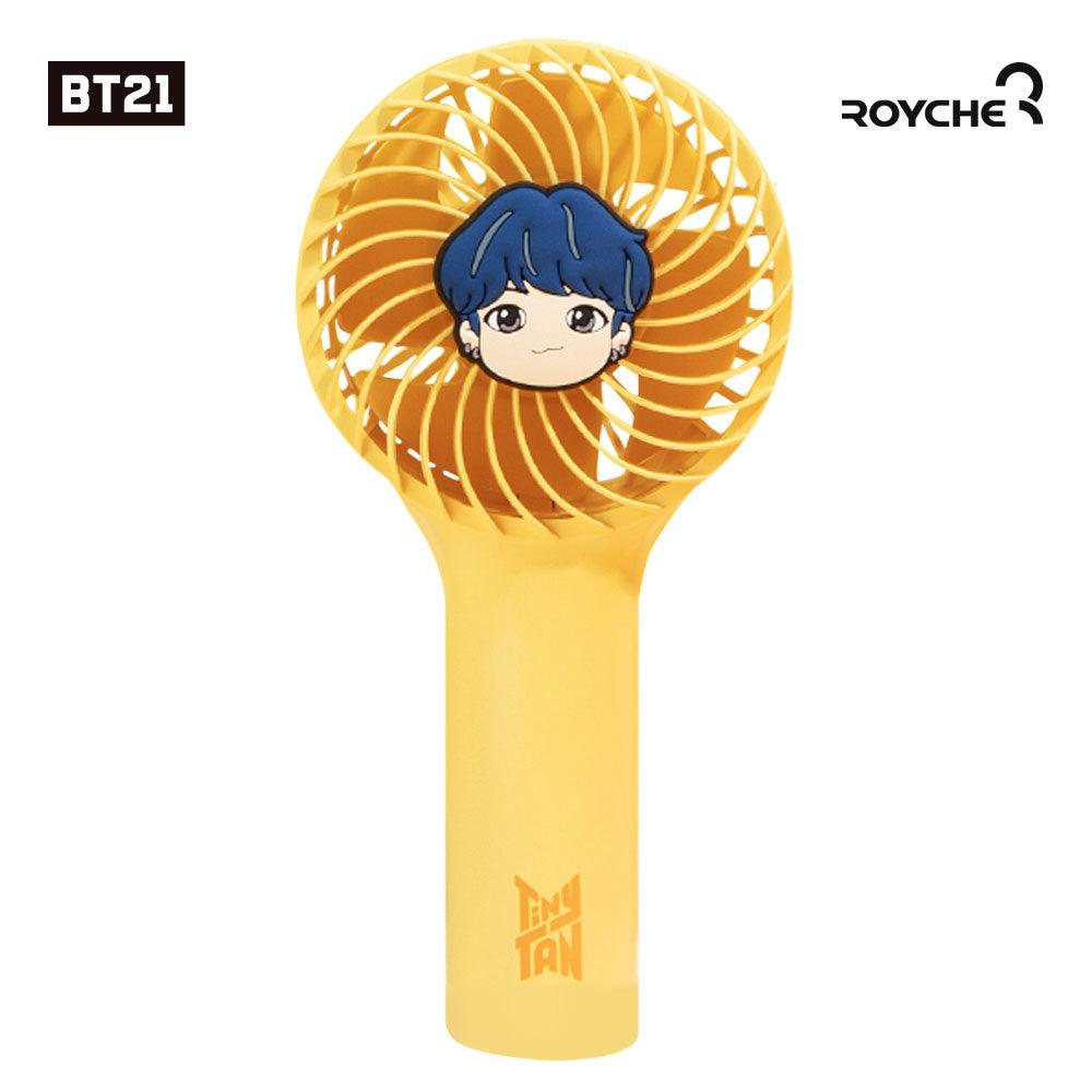 BTS TinyTAN Butter Mini Handy Fan - Shopping Around the World with Goodsnjoy