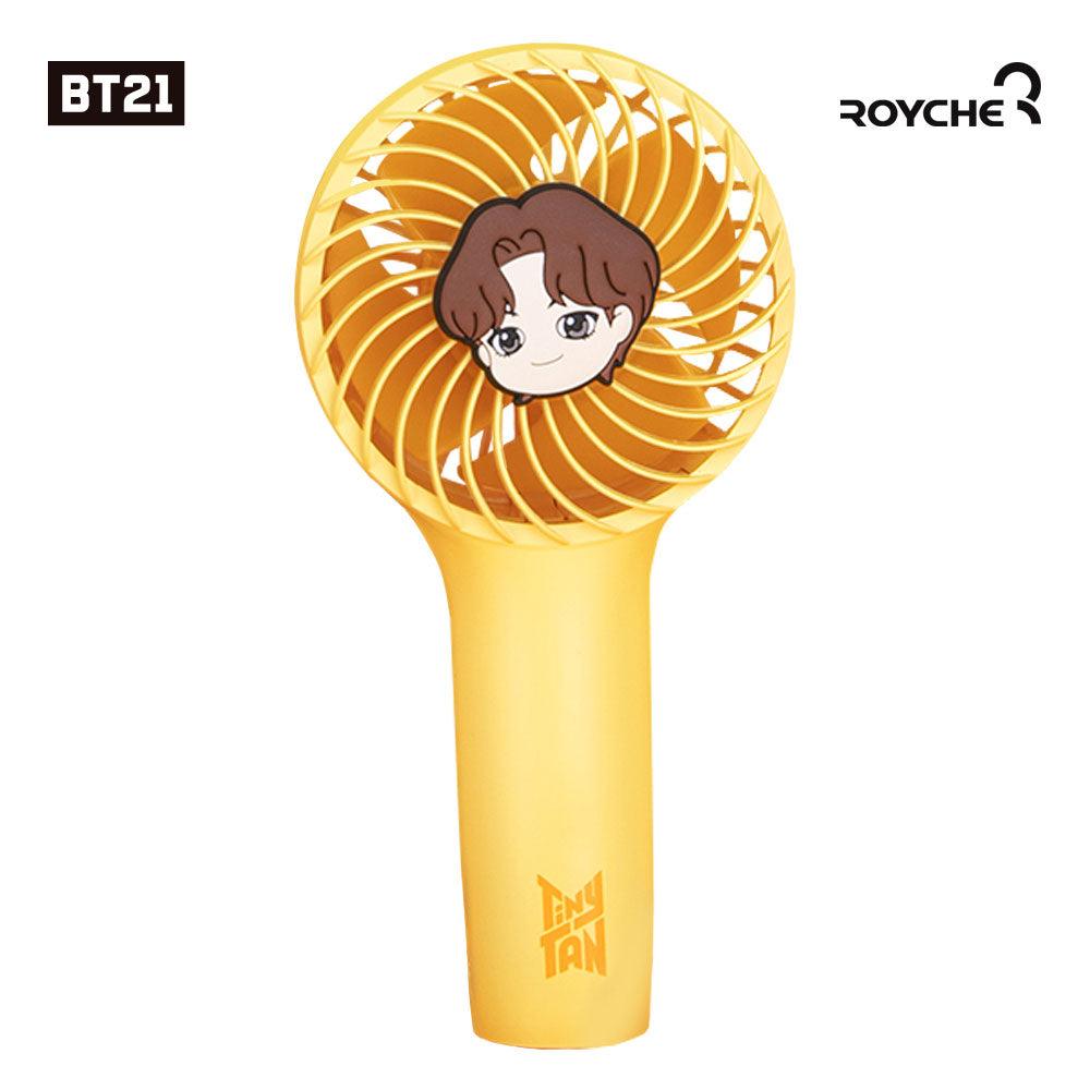 BTS TinyTAN Butter Mini Handy Fan - Shopping Around the World with Goodsnjoy