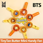 BTS TinyTAN Butter Mini Handy Fan - Shopping Around the World with Goodsnjoy