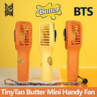 BTS TinyTAN Butter Mini Handy Fan - Shopping Around the World with Goodsnjoy