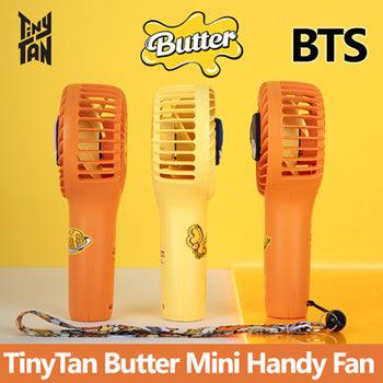 BTS TinyTAN Butter Mini Handy Fan - Shopping Around the World with Goodsnjoy