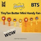 BTS TinyTAN Butter Mini Handy Fan - Shopping Around the World with Goodsnjoy