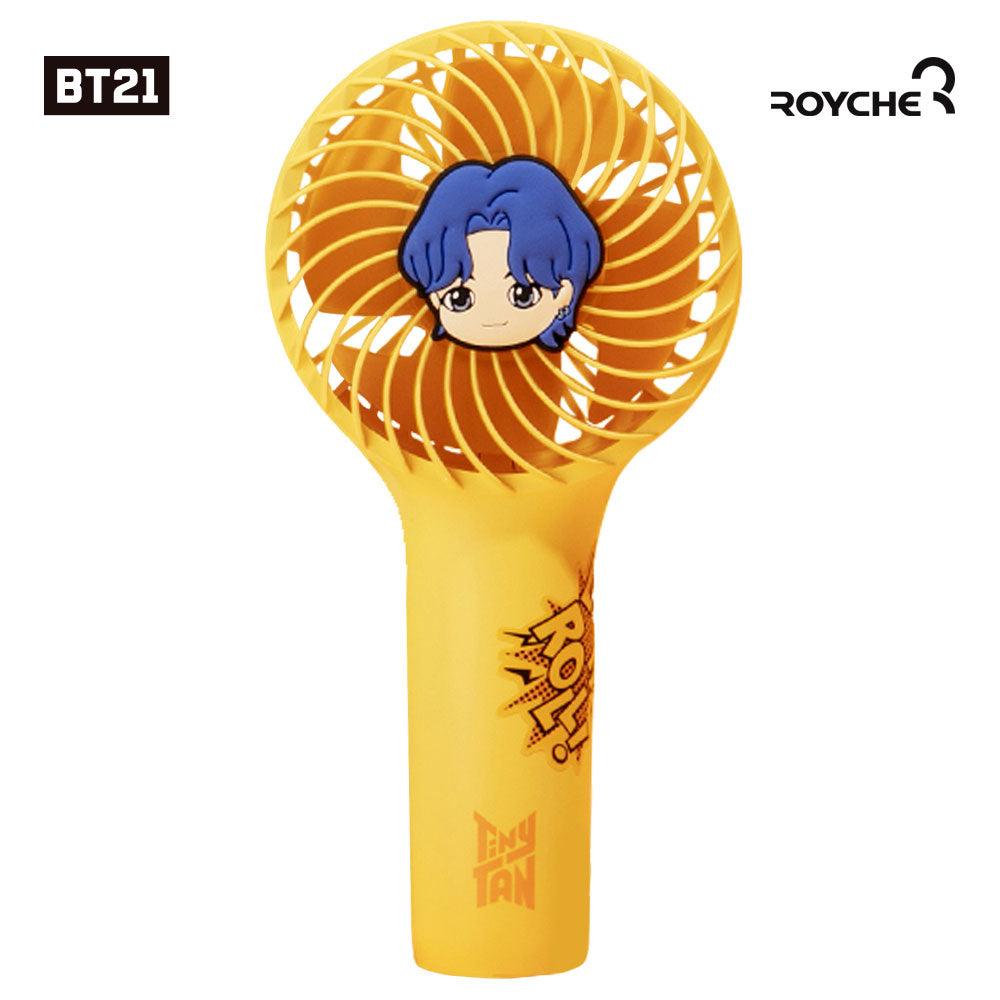 BTS TinyTAN Butter Mini Handy Fan - Shopping Around the World with Goodsnjoy